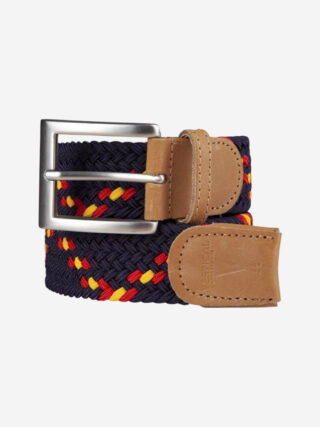 Pierrot - Ceinture Tressée Premium Bleu Orange Jaune Pierrot x Vertical