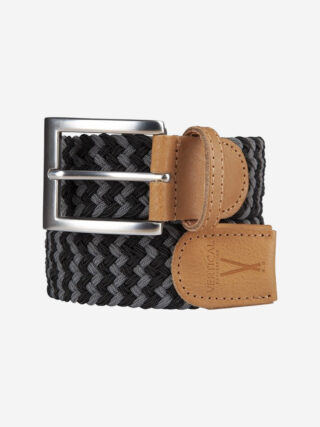 Ceinture Tressée Premium Camaïeu de Gris Pierrot x Vertical par la marque Pierrot Pierrot - Ceinture Tressée Premium Camaïeu de Gris Pierrot x Vertical