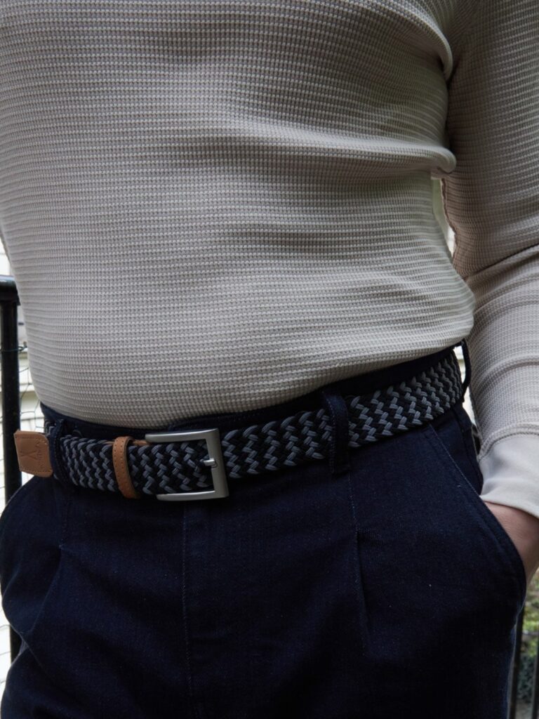 Pierrot - Ceinture Tressée Premium Camaïeu de Gris Pierrot x Vertical – L