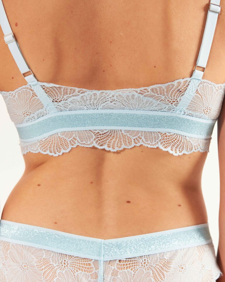 BOTT Lingerie - Foulard Le Blossom - Bleu Ice – XL