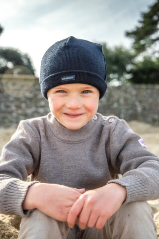 Baie des Caps - Bonnet marin enfant laine mélangée