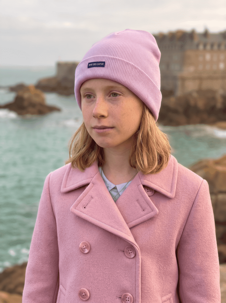 Baie des Caps - Bonnet marin enfant laine mélangée – Jaune