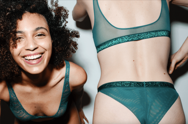 BOTT Lingerie - Brassière La Teuf - Vert Midnight – XL