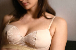 Corbeille « fausses-armatures » Le Crush – Beige Champagne par la marque BOTT Lingerie BOTT Lingerie - Corbeille « fausses-armatures » Le Crush – Beige Champagne