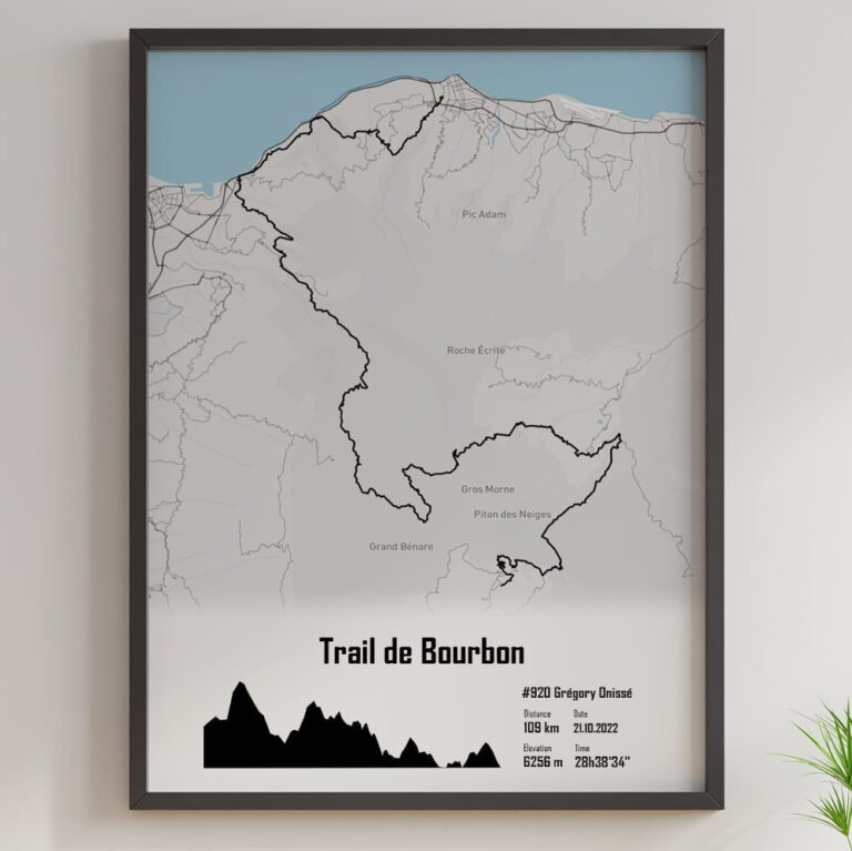 The Post Trace - Affiche Trail de Bourbon