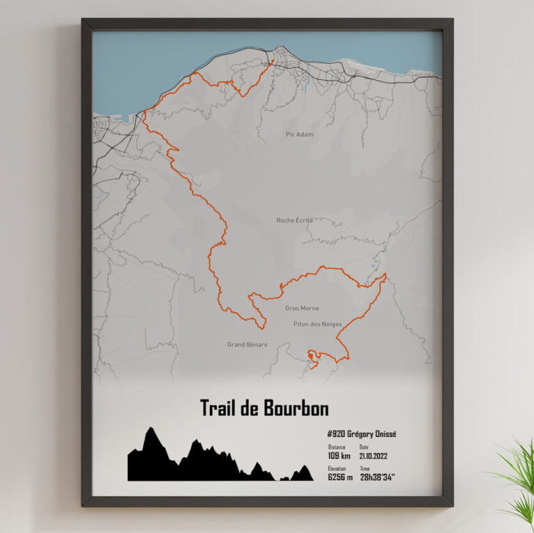 The Post Trace - Affiche Trail de Bourbon