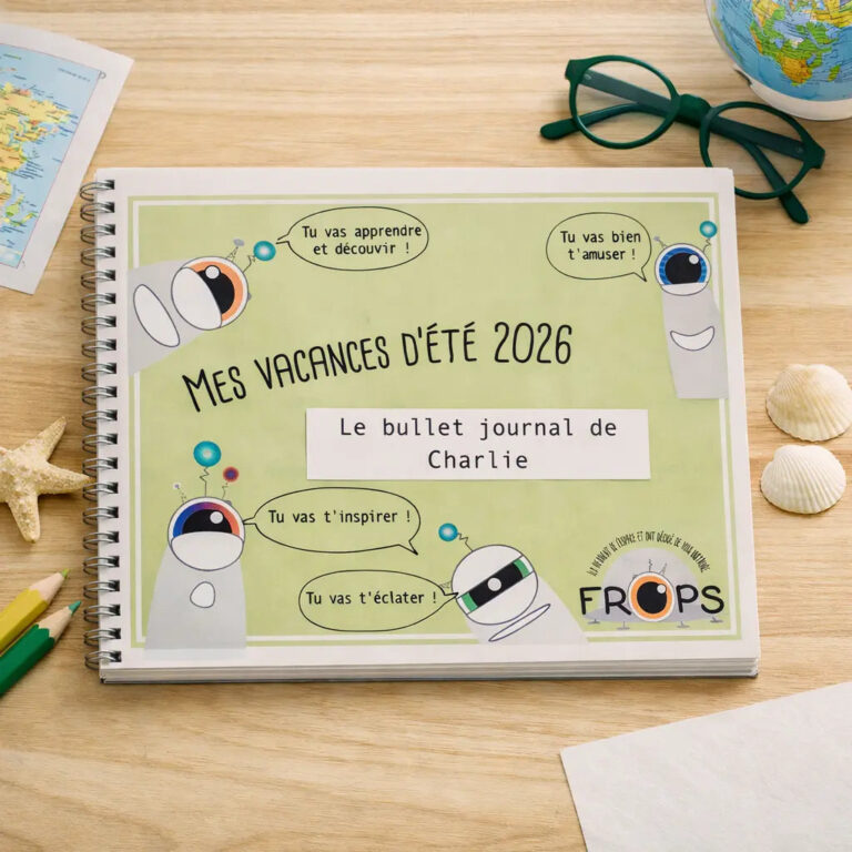 Bulletjournalgrandesvacances Atelier Baby'Sphère - Bullet Journal FROPS des Grandes Vacances d’Été - Un compagnon de voyage géolocalisé. – 3 - 50 pages
