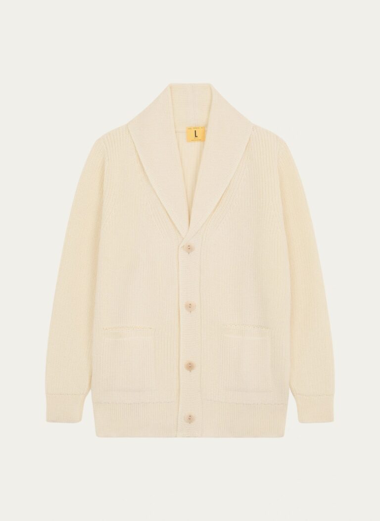 Nitto Knitwear - Cardigan Vasken - Écru – XL