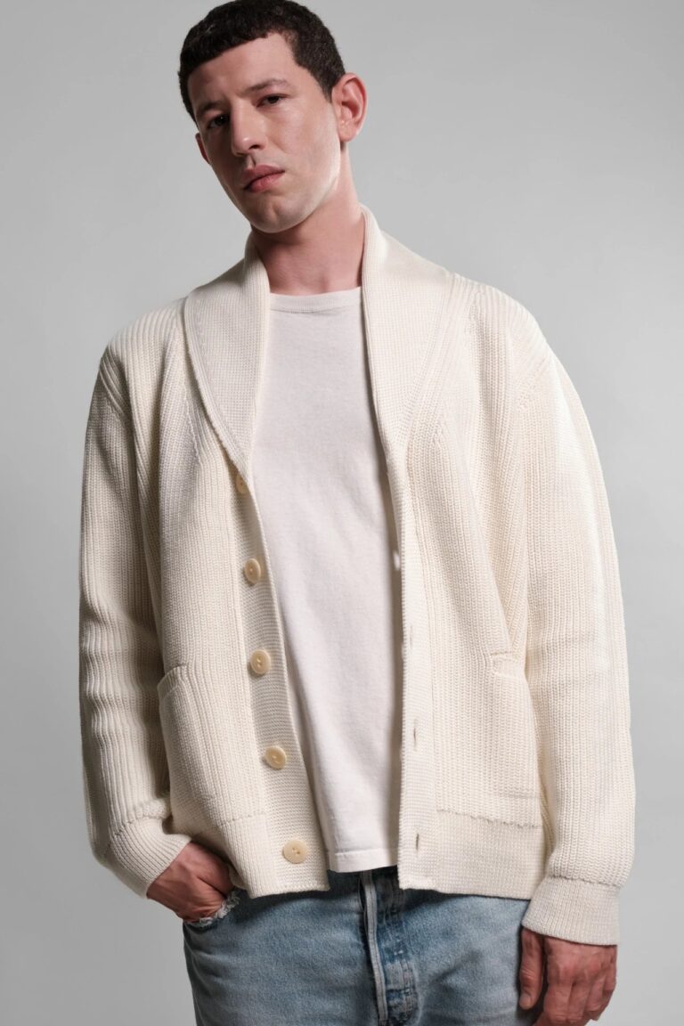 Nitto Knitwear - Cardigan Vasken - Écru – XL