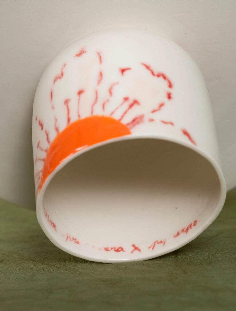 Maison Primavera - Compotier en porcelaine à motif Marguerite - La Clé des champs