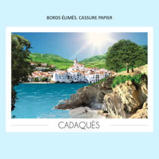 Foliove - Affiche Cadaqués | Imparfaite 30×42 cm