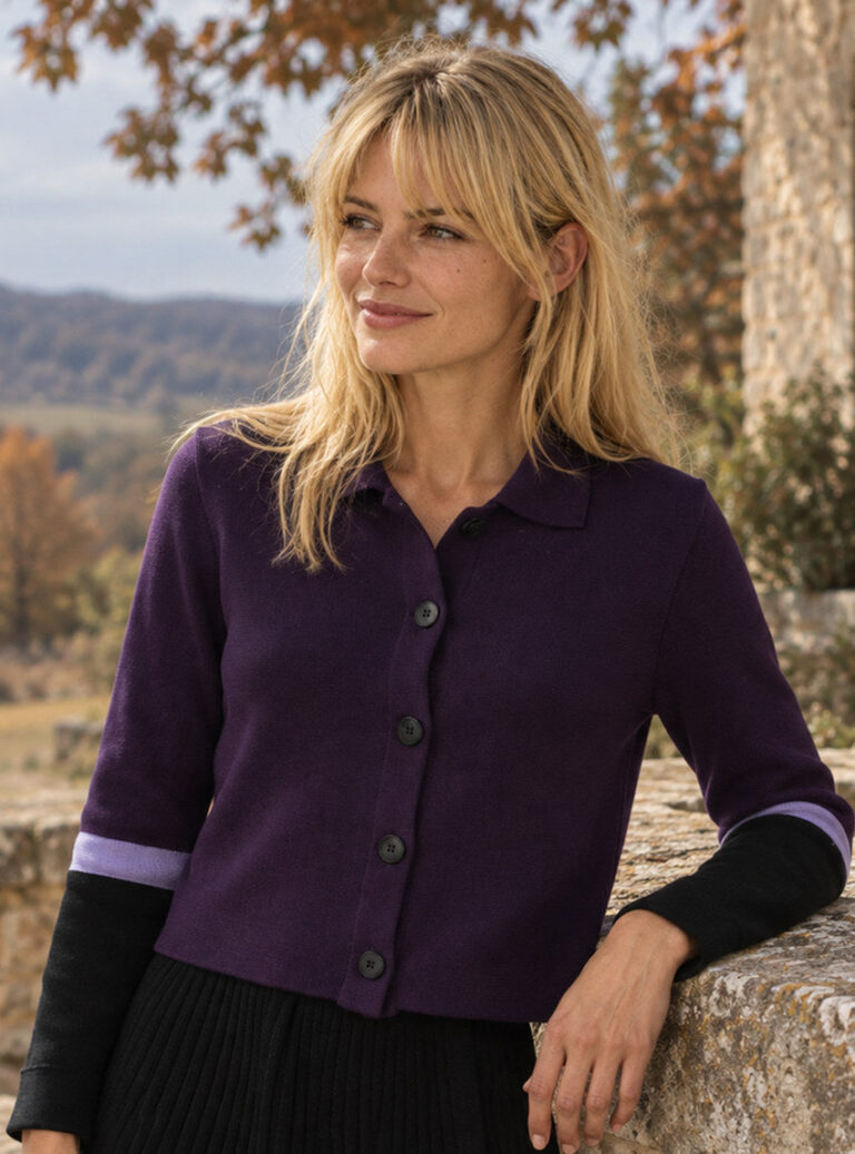LAFRANÇAISE Mailles in France - Veste Emmanuelle – L