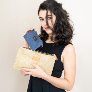 Grande pochette Cassandre par la marque Atelier BALTUS Atelier BALTUS - Grande pochette Cassandre