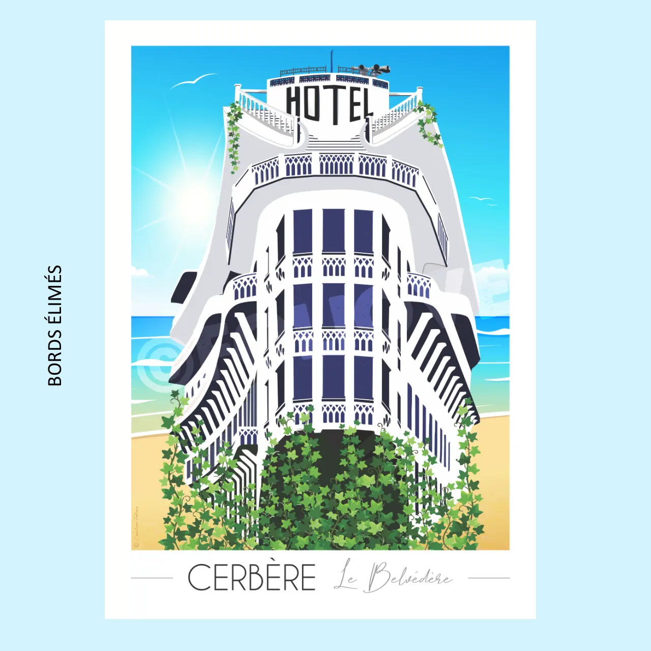 Foliove - Affiche Cerbère | Imparfaite 30x42 cm – 30x42 cm (A3)