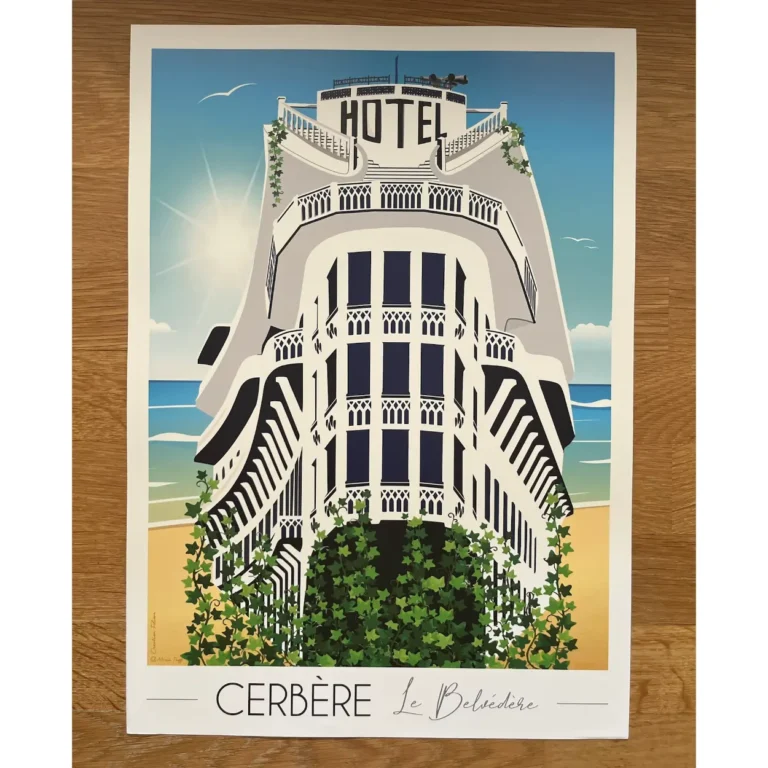 Foliove - Affiche Cerbère | Imparfaite 30x42 cm – 30x42 cm (A3)