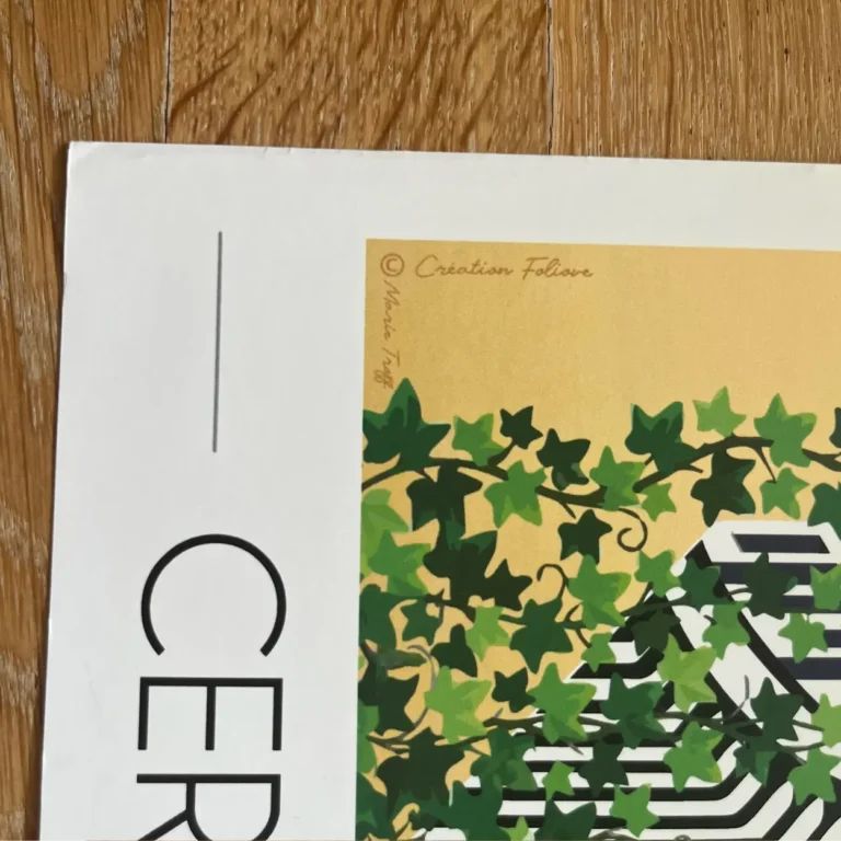 Foliove - Affiche Cerbère | Imparfaite 30x42 cm – 30x42 cm (A3)