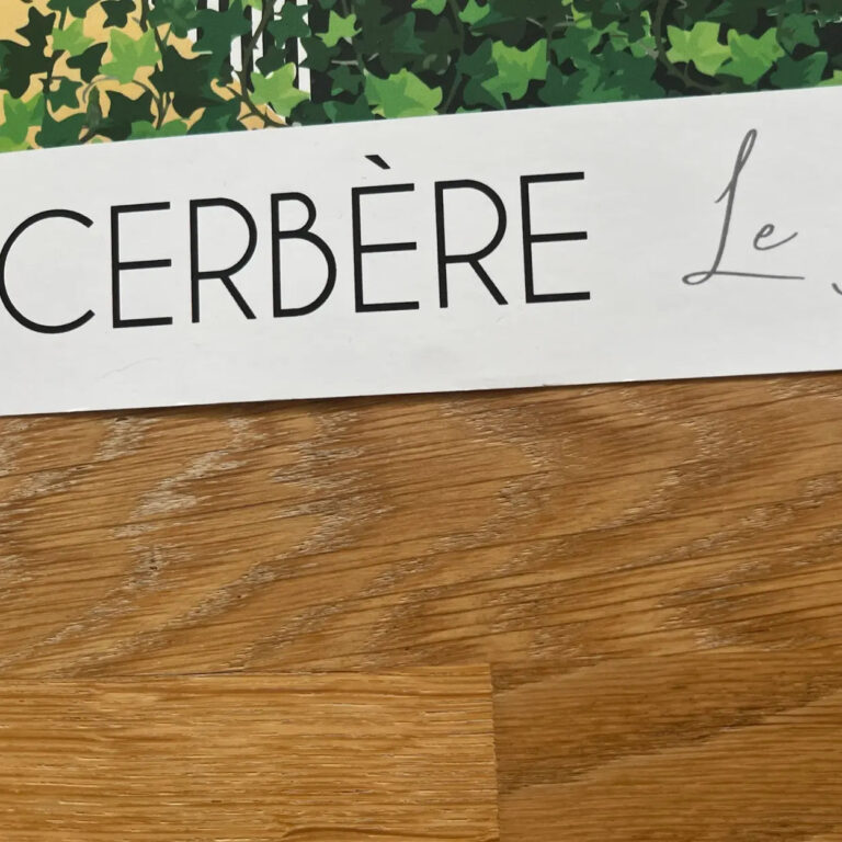 Foliove - Affiche Cerbère | Imparfaite 30x42 cm – 30x42 cm (A3)