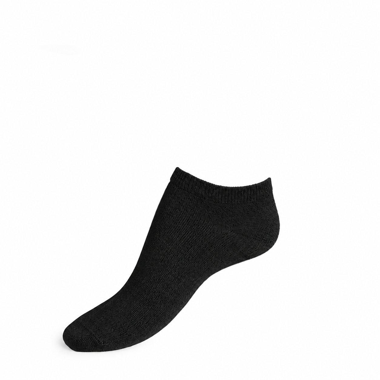 Maison Broussaud - Les Invisibles - chaussettes femme - coton noir – 39/41 / Noir