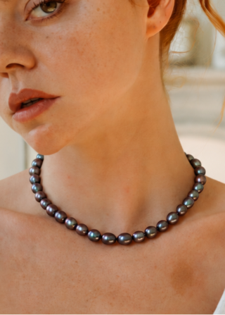 Collier Athéna Perles de Culture Noires par la marque NEIJE NEIJE - Collier Athéna Perles de Culture Noires