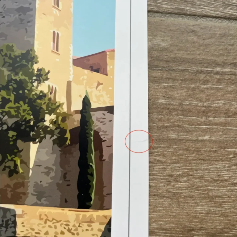 Foliove - Affiche Collioure Château Royal | Imparfaite 50x70 cm – 50x70 cm (B2)