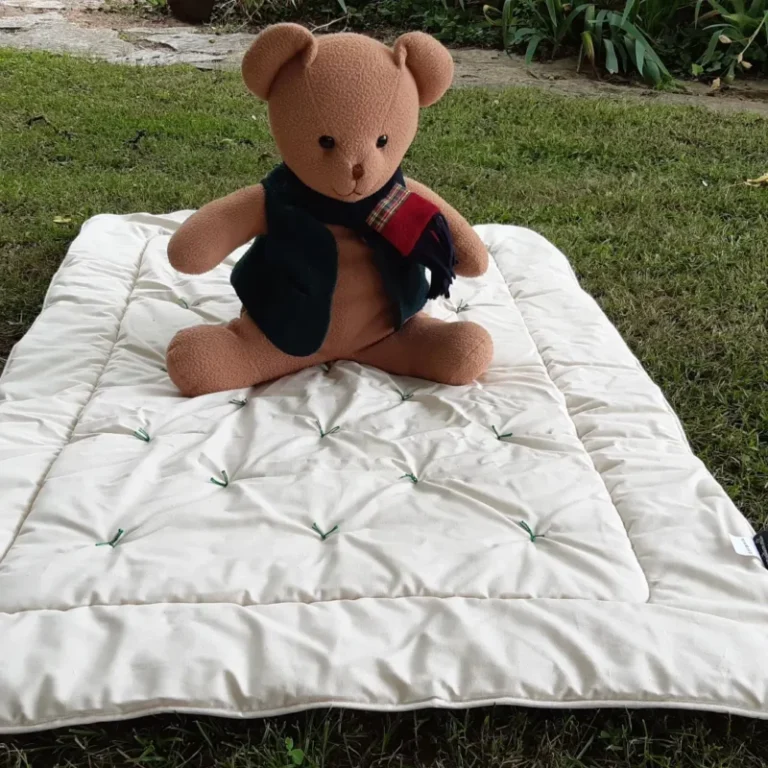 Made in Occitanie - Couette en laine bébé – 120x150