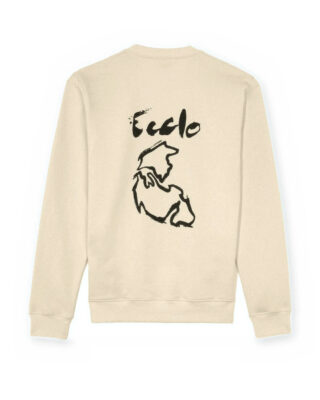 Sweat Pangée Crème par la marque Ecclo Ecclo - Sweat Pangée Crème