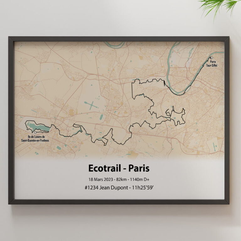 The Post Trace - Ecotrail de Paris - 80km