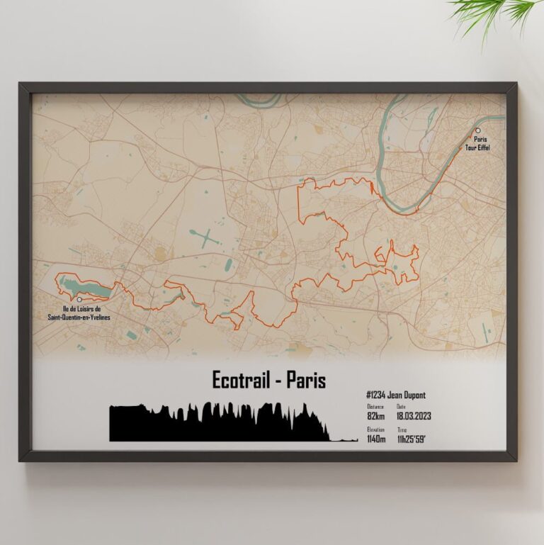 The Post Trace - Ecotrail de Paris - 80km