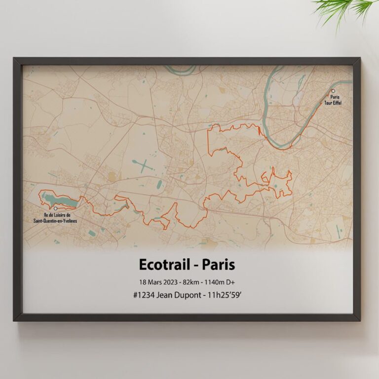 The Post Trace - Ecotrail de Paris - 80km