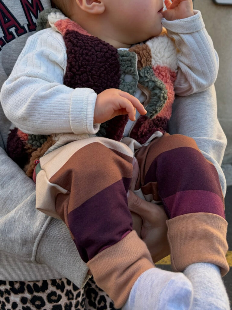les Mômes des Dômes - Gilet de berger bébé - Luce – 3-6 mois