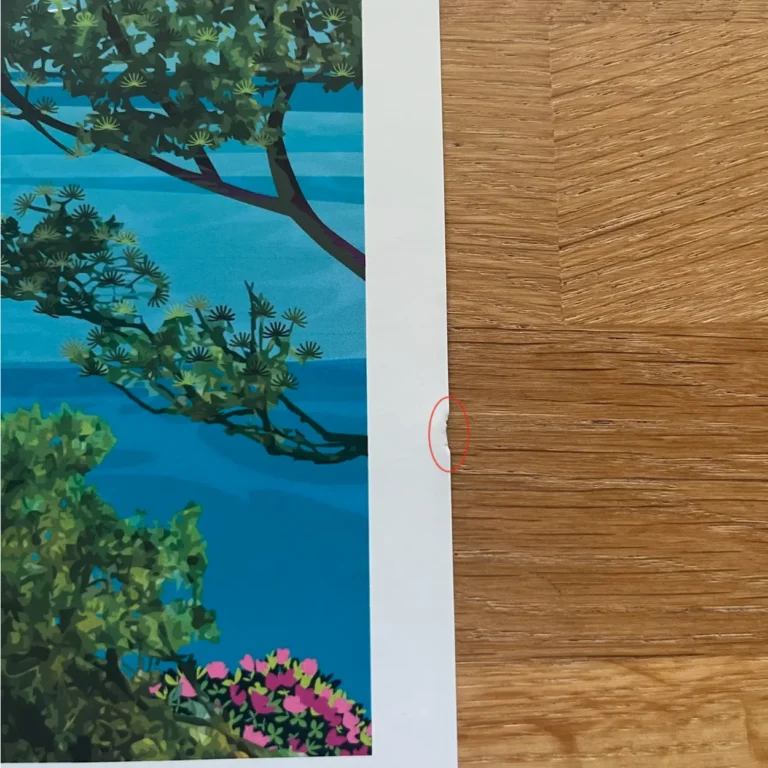 Foliove - Affiche Leucate La Franqui | Imparfaite 30x42 cm – 30x42 cm (A3)