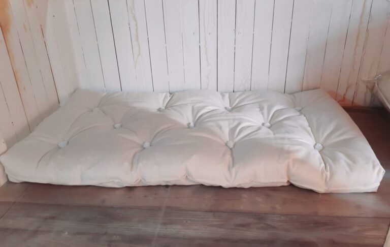 Made in Occitanie - Futon en laine Bébé – 70x140