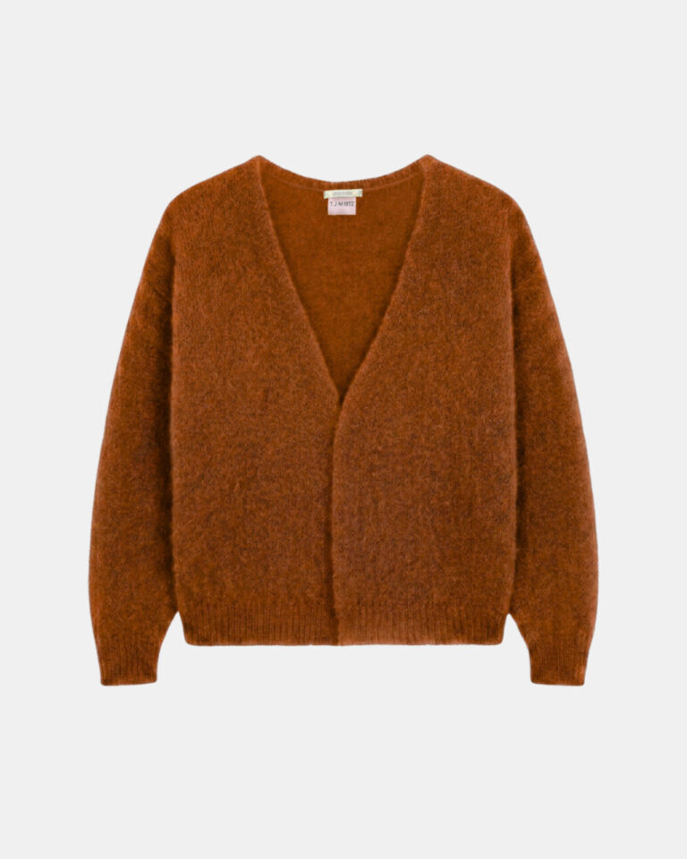 Tricots Jean Marc - Gilet Anouch - Ocre – L