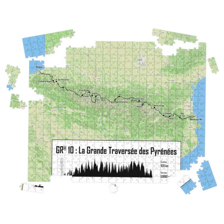 The Post Trace - Puzzle La Grande Traversée des Pyrénées - GR®10