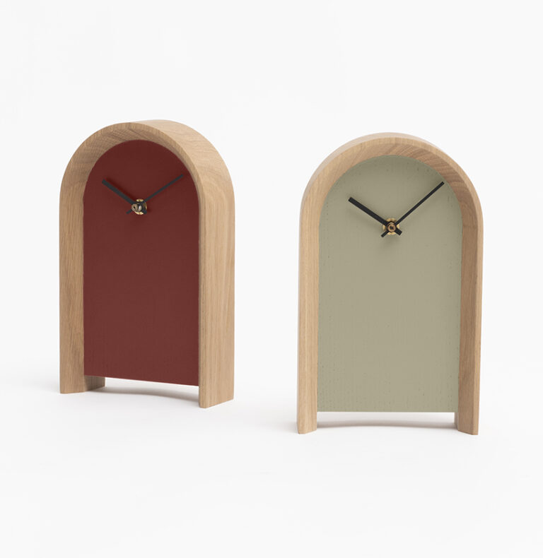 Drugeot.com - Horloge ARC – vert-sauge