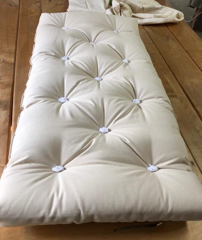 Made in Occitanie - Futon en laine Bébé – 70x140