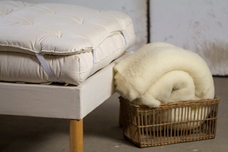 Made in Occitanie - Surmatelas en laine – 180x200