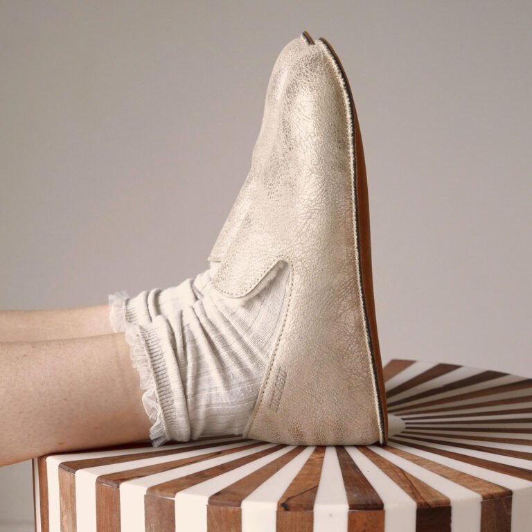 IMP CRACKGOLD Bosabo - Chausson Coco - velours imprimé