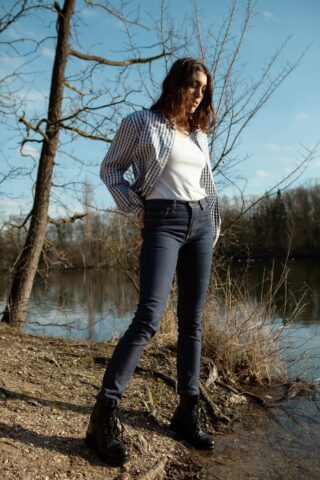 Jean slim femme par la marque Ecclo Ecclo - Jean slim femme