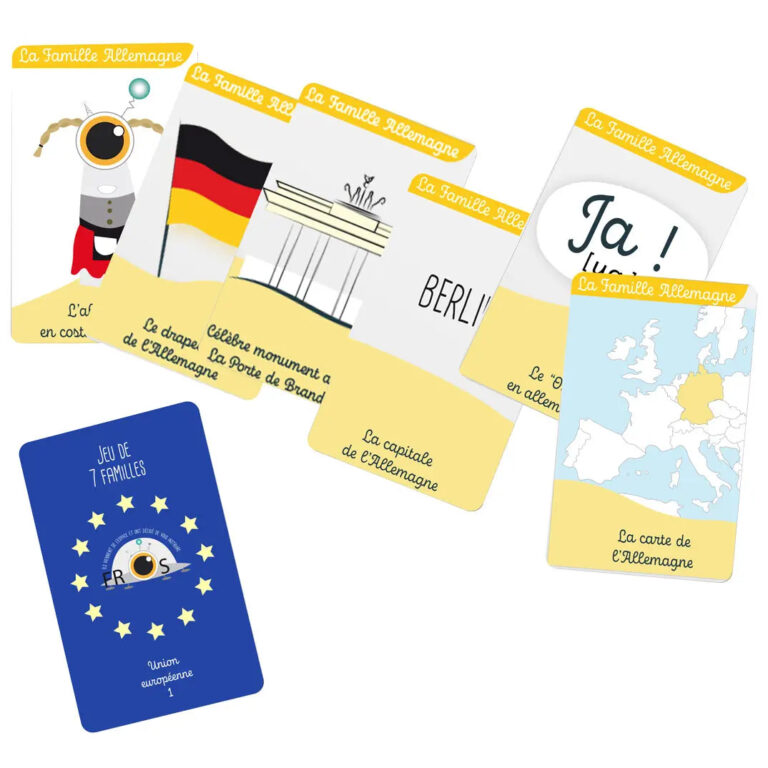 Atelier Baby'Sphère - Jeu des 7 Familles FROPS : Découvrir l’Europe en s’amusant
