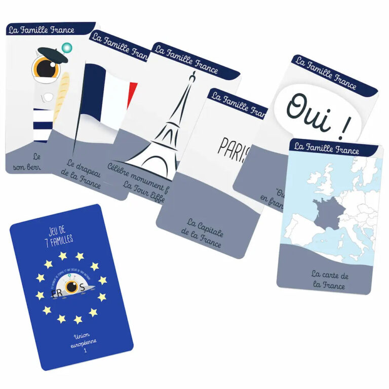 Atelier Baby'Sphère - Jeu des 7 Familles FROPS : Découvrir l’Europe en s’amusant