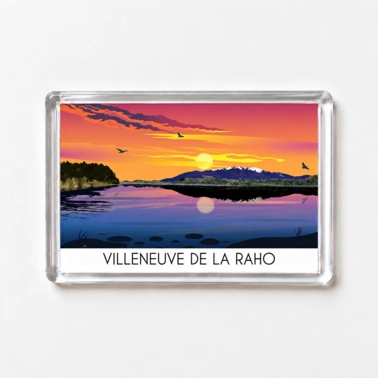 Foliove - Magnet Lac de Villeneuve-de-la-Raho