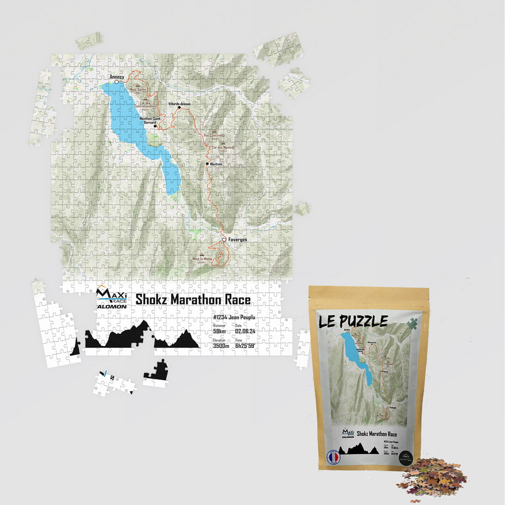 Marathon Race Puzzle The Post Trace - Puzzle MaXi-Race® – Shokz Marathon Race