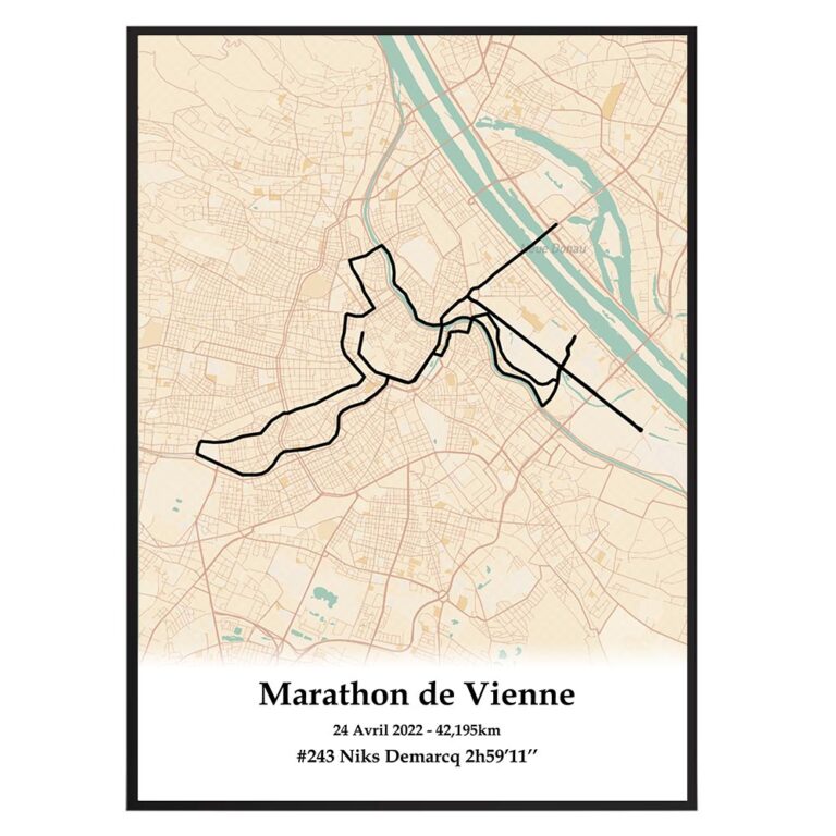 The Post Trace - Marathon de Vienne