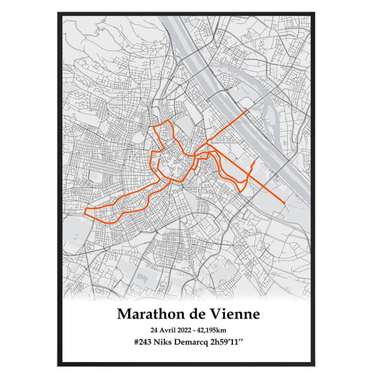 The Post Trace - Marathon de Vienne
