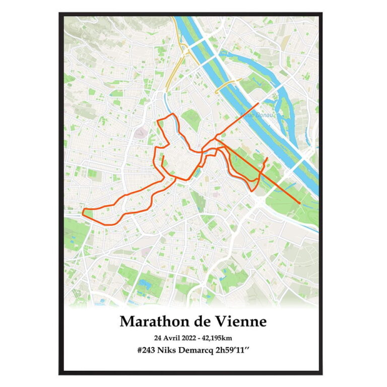 The Post Trace - Marathon de Vienne