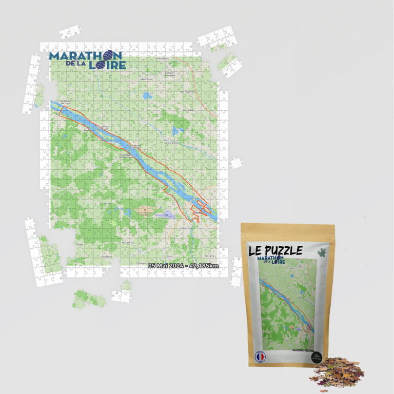 The Post Trace - Puzzle Marathon de la Loire