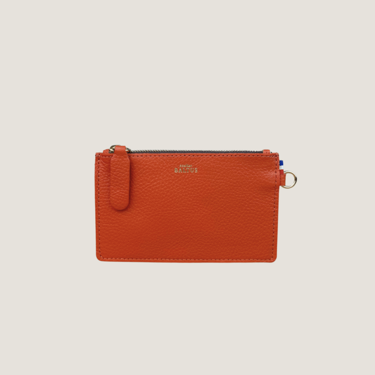 Atelier BALTUS - Jade - Mini pochette porte-cartes en cuir – Noir