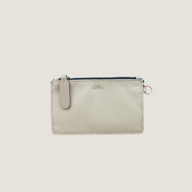 Atelier BALTUS - Jade - Mini pochette porte-cartes en cuir – Noir