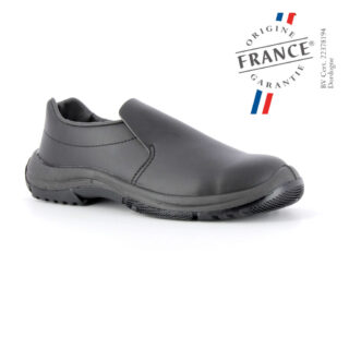 Chaussure de sécurité cuisine mixte – ODET NOIR S2 par la marque S.24 S.24 - Chaussure de sécurité cuisine mixte – ODET NOIR S2